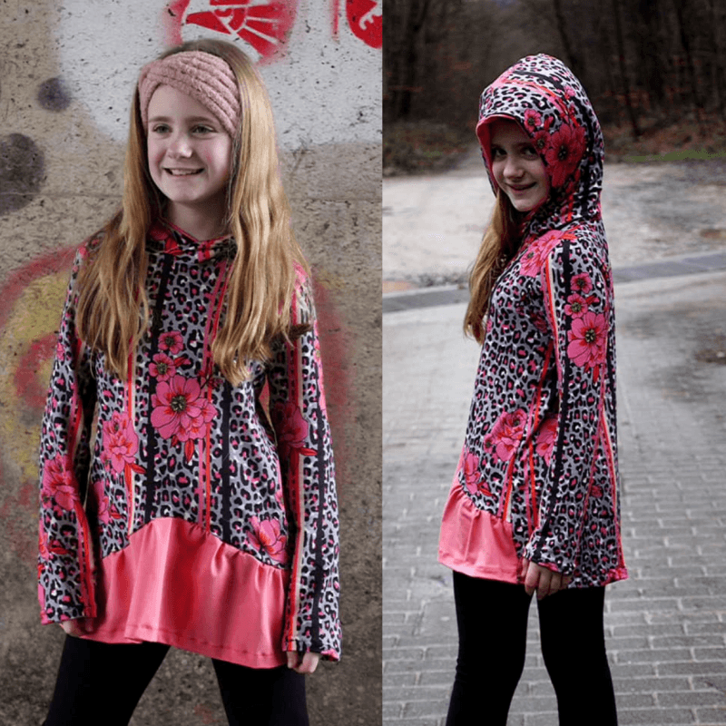 Schnittmuster Pullover/ Kleid Applepie Gr. 80 bis 152 - Sewando