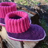 Häkelanleitung für Baby/Kinderboots ,,Schlurpsi"