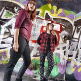 E-Book Skinny Jeanshose Merle Gr. 30-48 - Sewando
