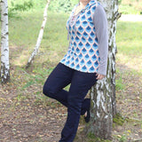 E-Book Bootcut Jeanshose Merle Gr. 30-48