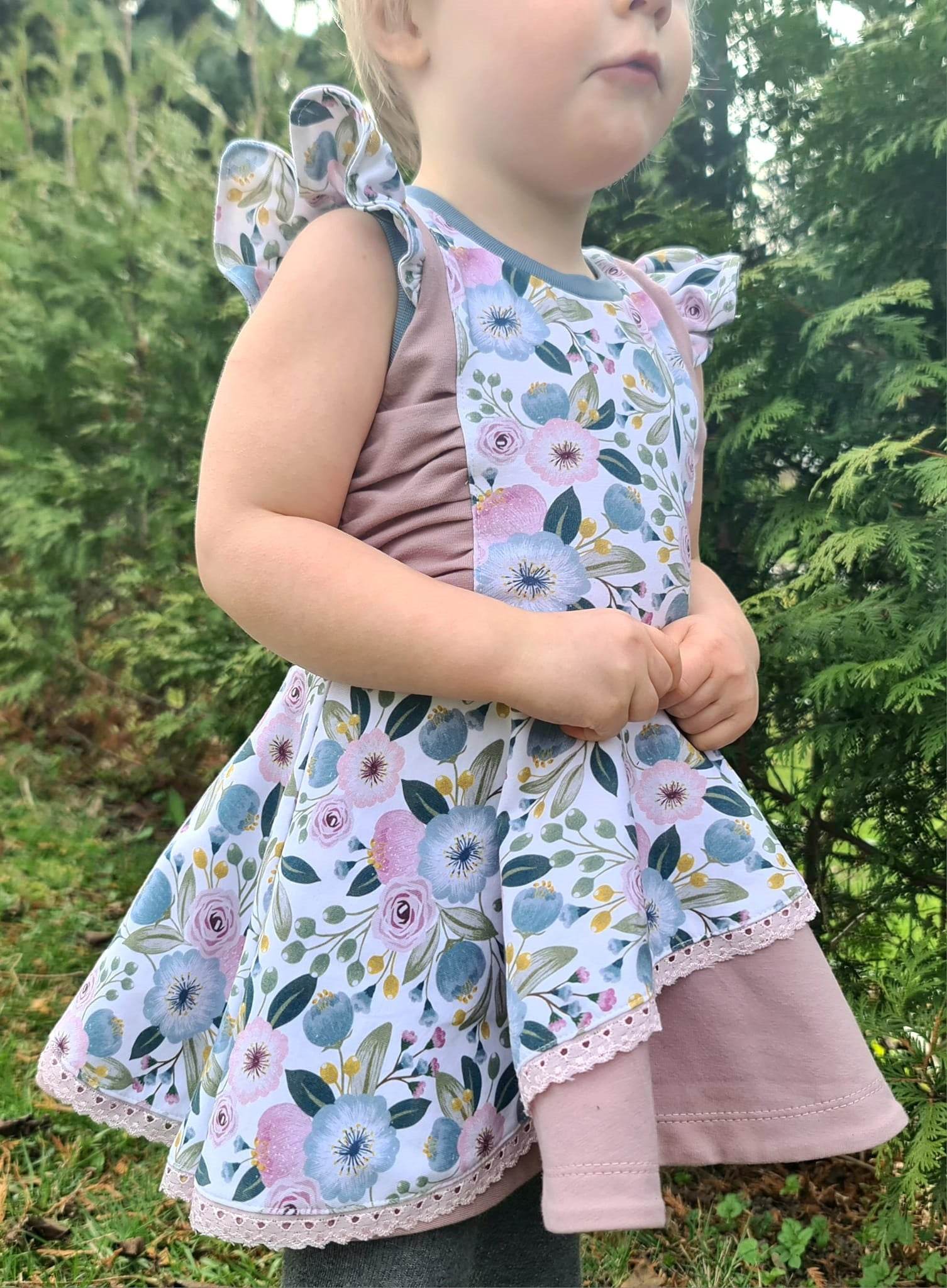 Schnittmuster Kleid AppleJuicy Gr. 80 bis 152 - Sewando