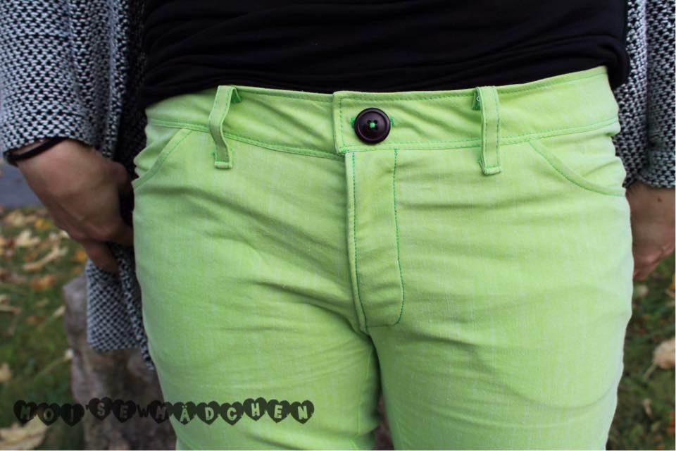 E-Book Skinny Jeanshose Merle Gr. 30-48 - Sewando