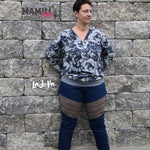 E-Book Skinny Jeanshose Merle Gr. 30-48 - Sewando