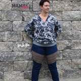 E-Book Skinny Jeanshose Merle Gr. 30-48 - Sewando