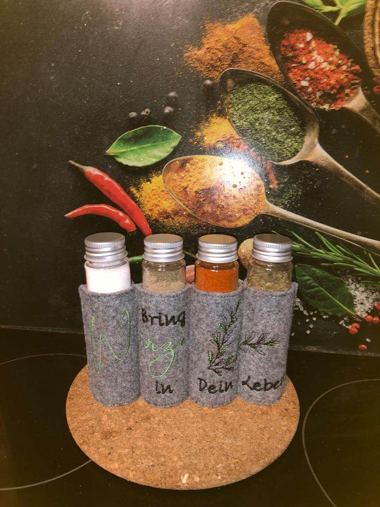 Stickdatei - Gewürzständer SPICES to go - Sewando