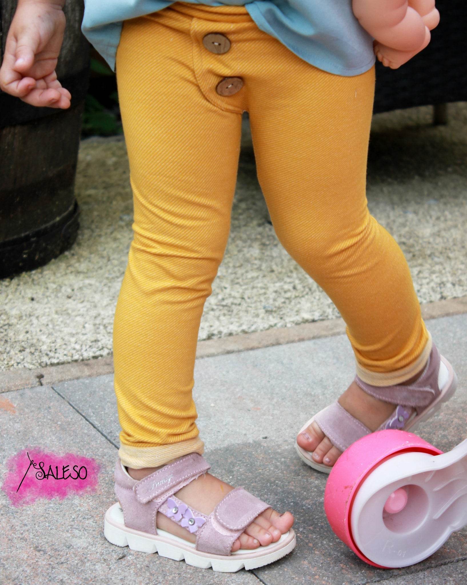 Schnittmuster Leggins Fabiola Gr.62 - 122 - Sewando