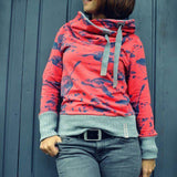 Schnittmuster Hoodie JOLINE Gr. XS-XXXL+ gratis Plotterdatei : - Sewando