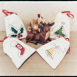 Stickdatei - Single Line Set "Weihnachten" (9 Dateien)
