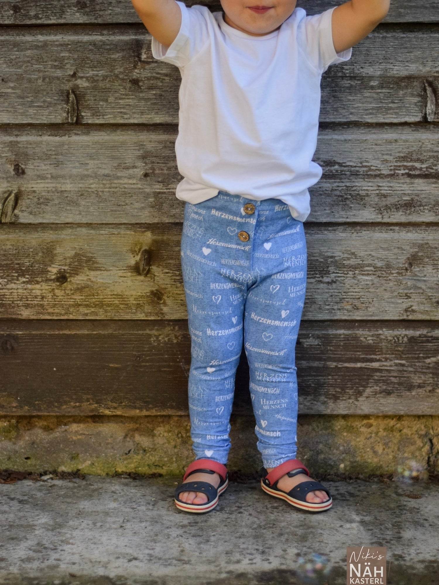 Schnittmuster Leggins Söchen Popöchen Gr. 80-140 - Sewando