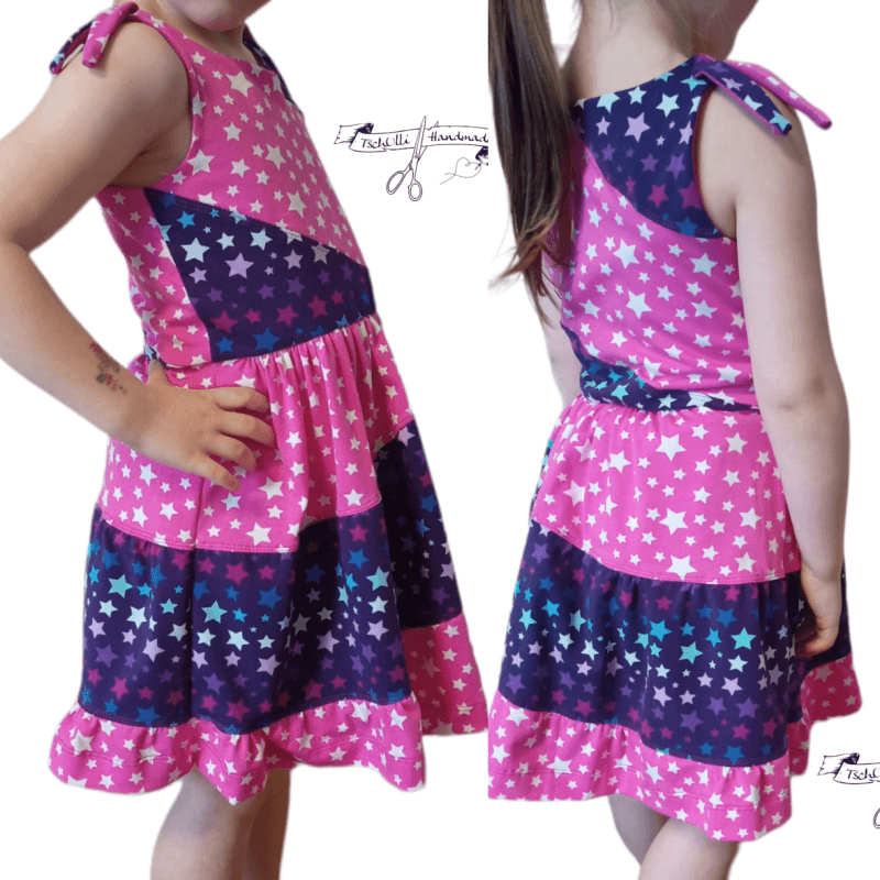 Schnittmuster Kleid Alilly Gr. 80 bis 152 - Sewando