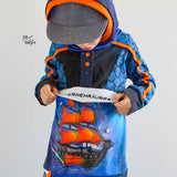 Schnittmuster Pullover Alex Gr. 80 bis 152 - Sewando