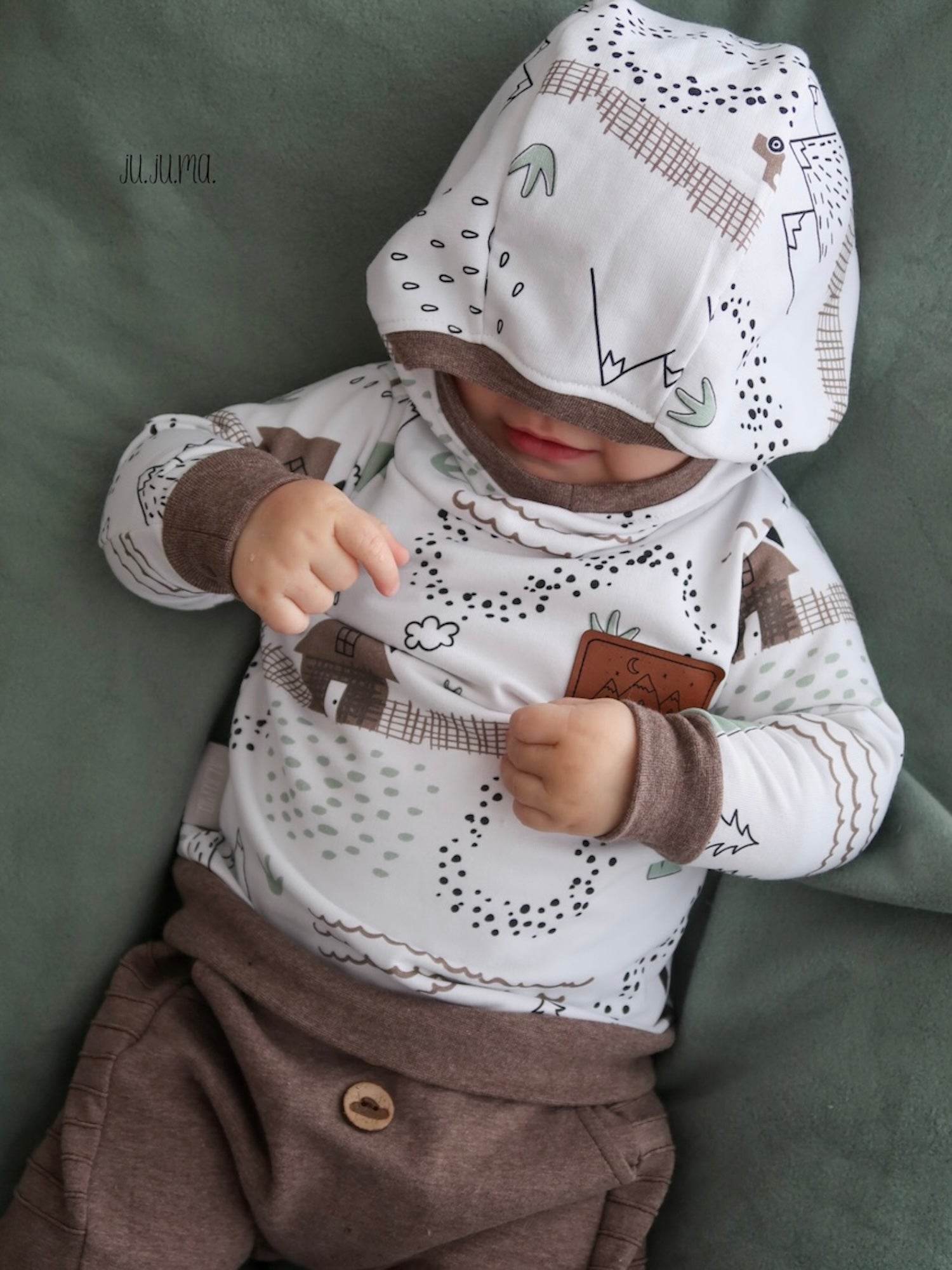Schnittmuster Hoodie Winter-Tadeo Gr. 74-140 - Sewando