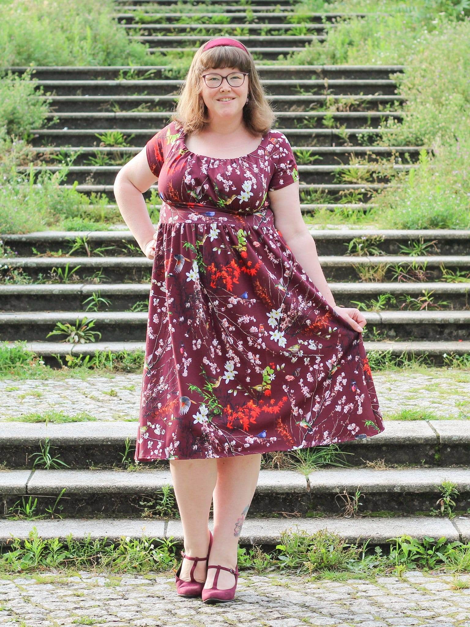 Schnittmuster Kleid Mary Gr. 32-50 Damen - Sewando