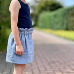 Schnittmuster MiniBagUp Mädchenshorts Gr. 104 - 158 - Sewando