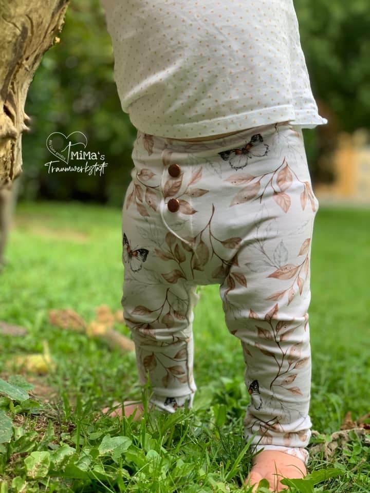 Schnittmuster Leggins Fabiola Gr.56-98 für Stoffwindeln - Sewando