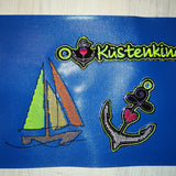 Stickdatei - Anhänger "Herzanker"