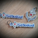 Stickdatei - Anhänger "Herzanker"