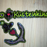 Stickdatei - Anhänger "Herzanker"