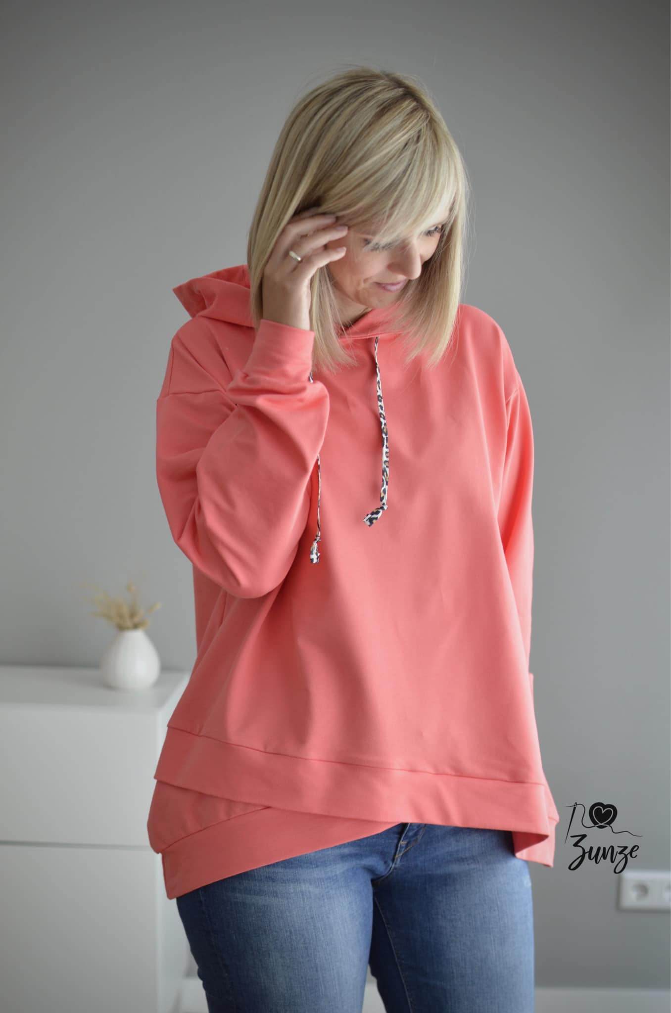 Schnittmuster Hoodie CARBONIA Gr. 32-54 : - Sewando