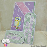 Digiset Eule Errol Plotten, Sublimation, Drucken - Sewando
