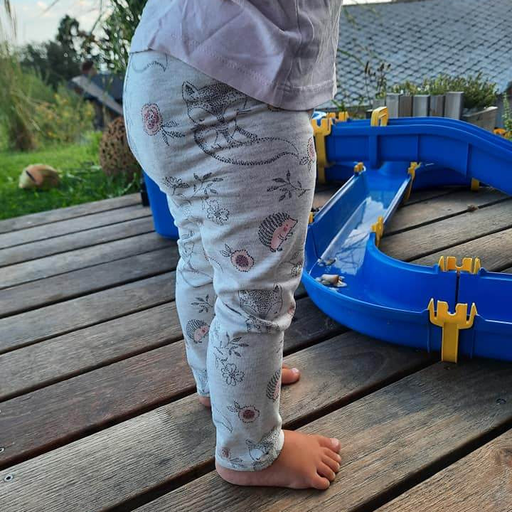Schnittmuster Leggins Fabiola Gr.56-98 für Stoffwindeln - Sewando