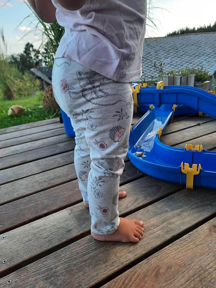 Schnittmuster Leggins Fabiola Gr.56-98 für Stoffwindeln - Sewando