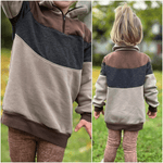 Schnittmuster Pullover, Troyer Achat Gr. 80 bis 152 - Sewando
