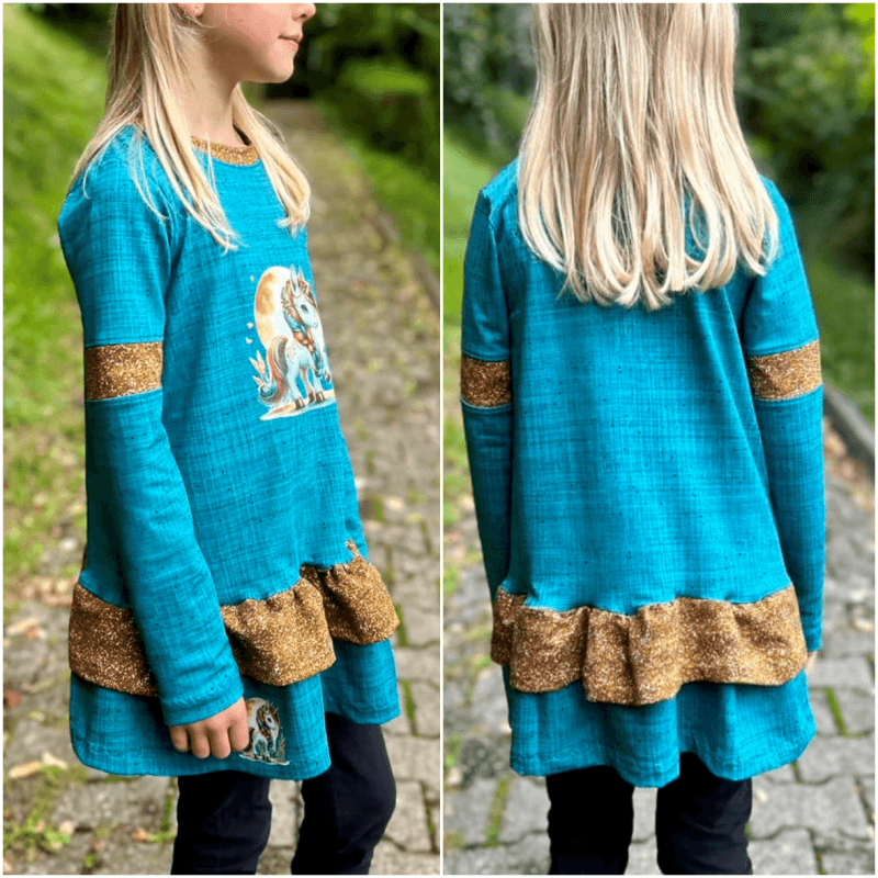 Schnittmuster Kleid Buttercup Gr. 80 bis 152 - Sewando