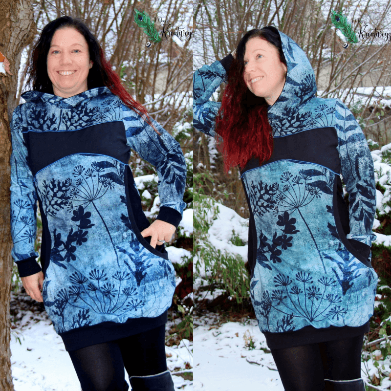 Schnittmuster Pullover Avery Gr. 32 bis 48 - Sewando