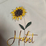 Stickdatei - 4 Jahreszeiten - Blumen Single Line - Sewando