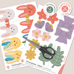 Tortenstecker / Cupcake-Stecker Ostern (Printable inkl. Plotterdatei) - Sewando