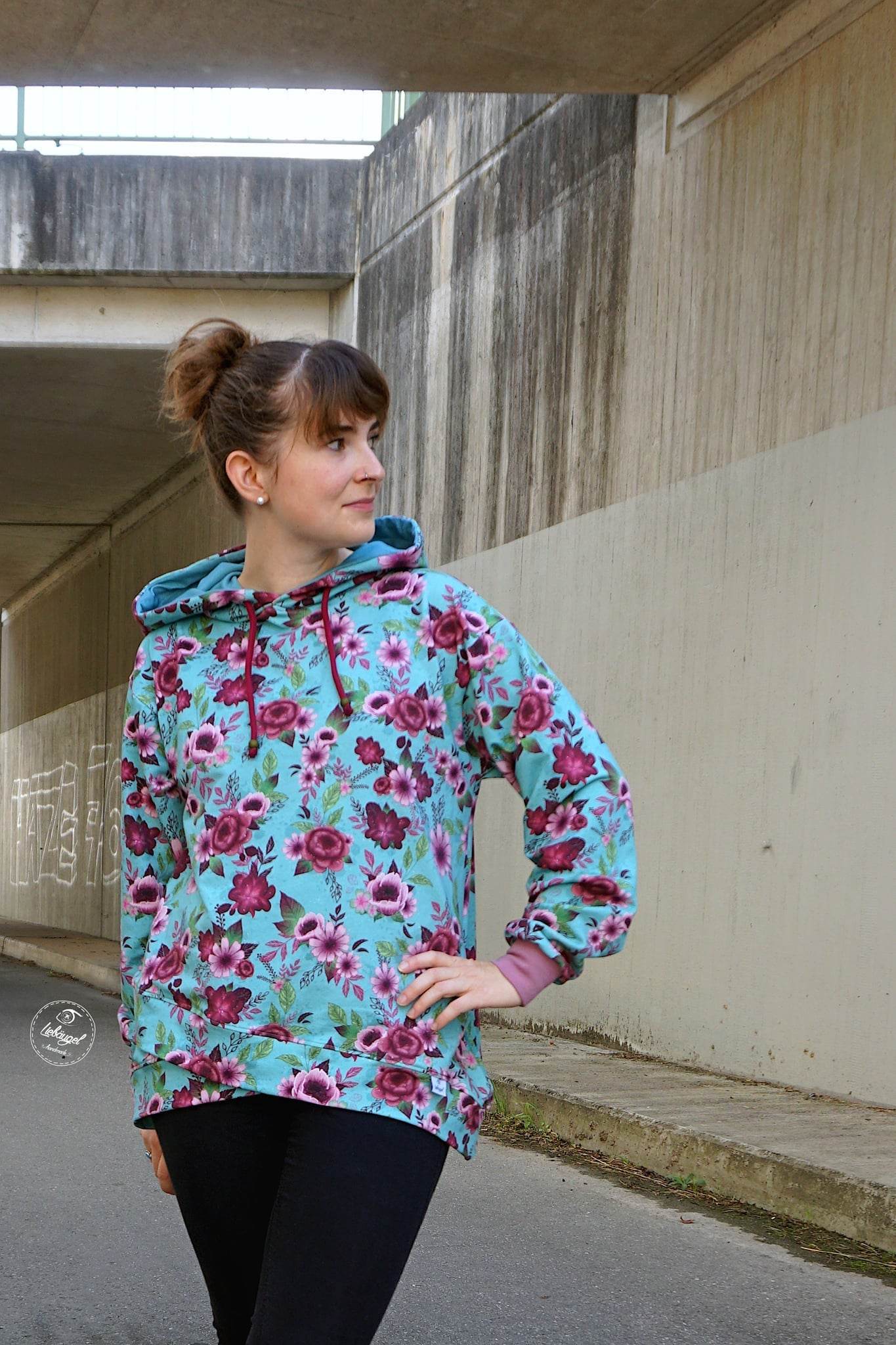 Schnittmuster Hoodie CARBONIA Gr. 32-54 : - Sewando
