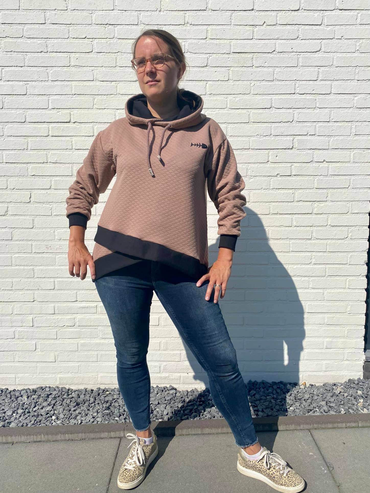 Schnittmuster Hoodie CARBONIA Gr. 32-54 : - Sewando