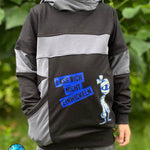 Schnittmuster Hoodie Mighty Kriss Kross Gr.74 - 122 - Sewando