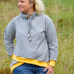 Schnittmuster Hoodie CARBONIA Gr. 32-54 : - Sewando