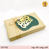 Geschenkanhänger hand-lettered "Alles Gute" - Plotterdatei