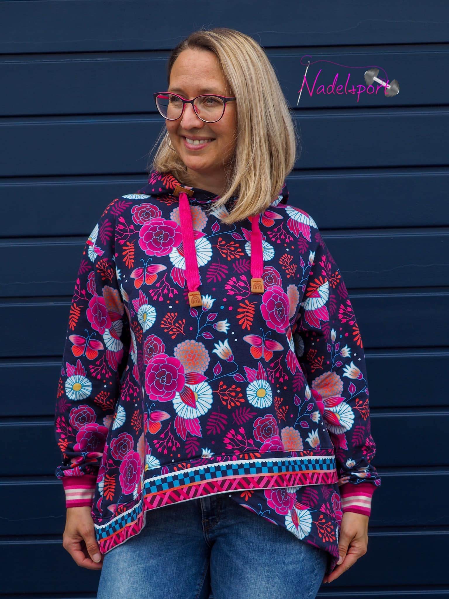 Schnittmuster Hoodie CARBONIA Gr. 32-54 : - Sewando