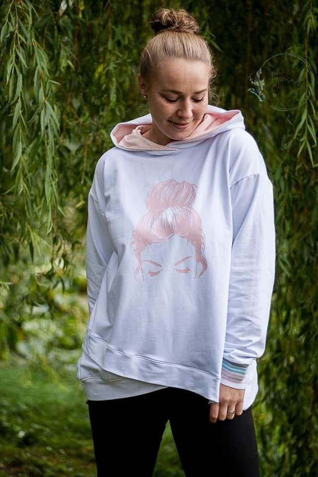Schnittmuster Hoodie CARBONIA Gr. 32-54 : - Sewando
