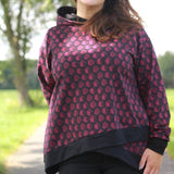Schnittmuster Hoodie CARBONIA Gr. 32-54 : - Sewando