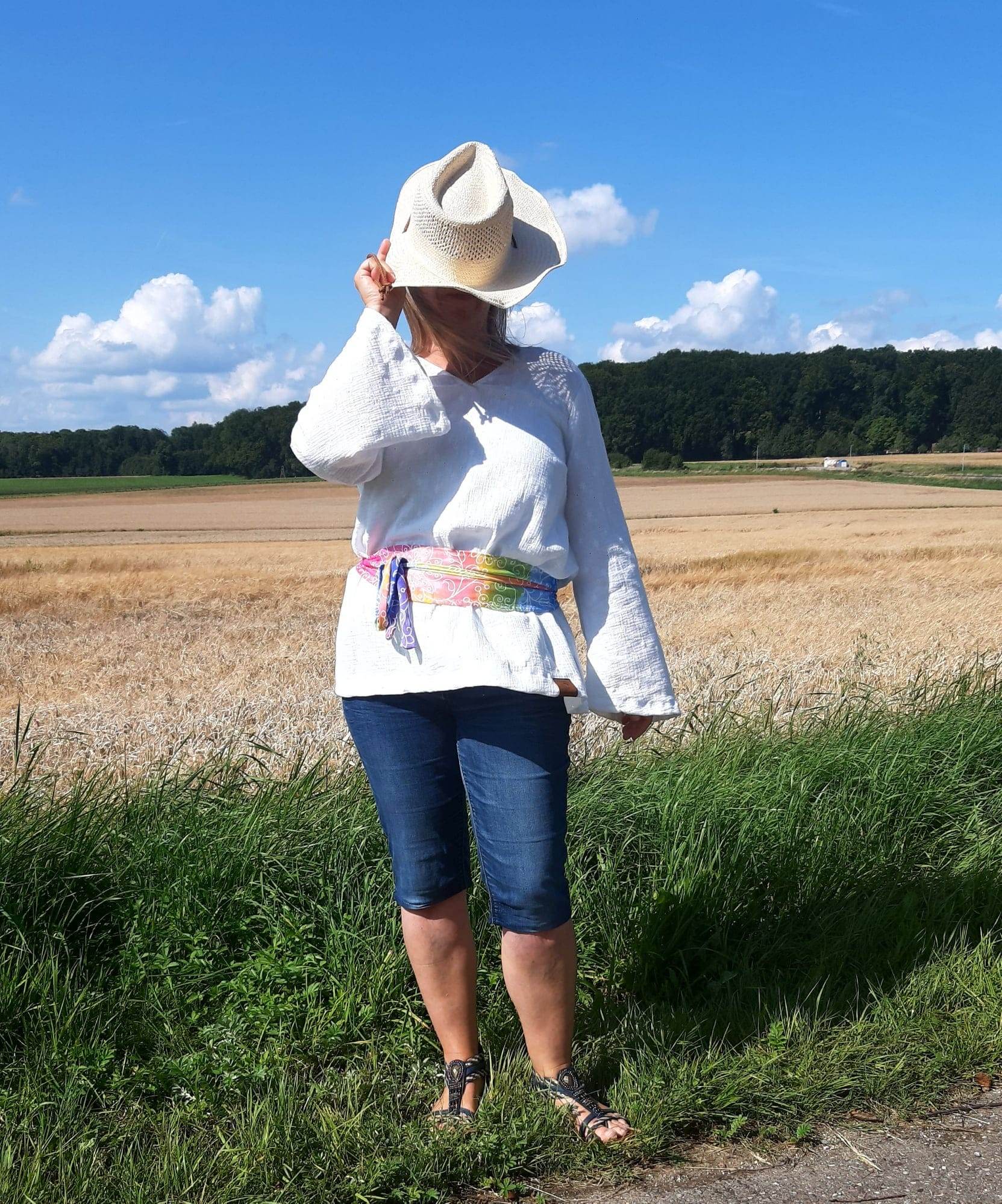 Schnittmuster Bluse Dahlia Größe 32 – 48 - Sewando