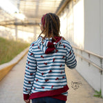 Schnittmuster Hoodie CARBONIA Gr. 32-54 : - Sewando