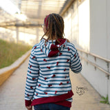 Schnittmuster Hoodie CARBONIA Gr. 32-54 : - Sewando