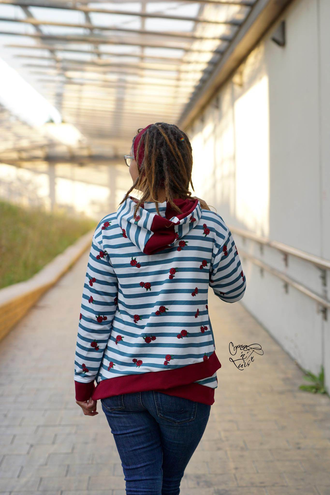 Schnittmuster Hoodie CARBONIA Gr. 32-54 : - Sewando