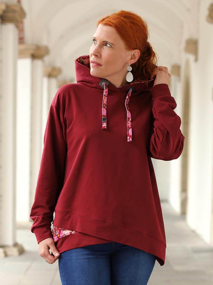 Schnittmuster Hoodie CARBONIA Gr. 32-54 : - Sewando