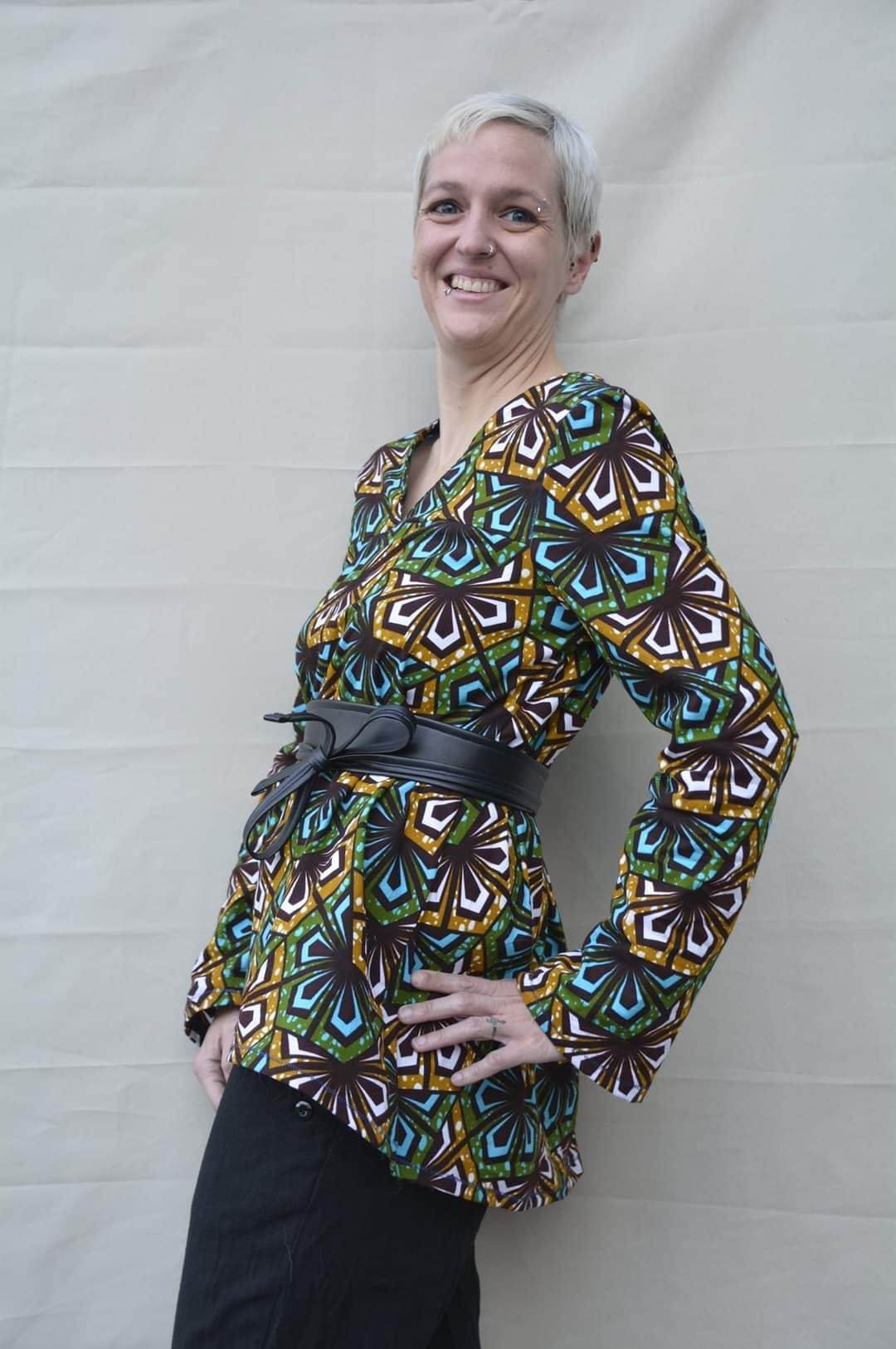 Schnittmuster Bluse Dahlia Größe 32 – 48 - Sewando