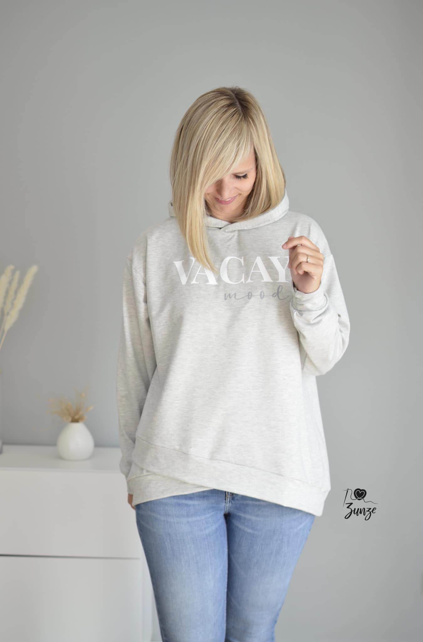 Schnittmuster Hoodie CARBONIA Gr. 32-54 : - Sewando