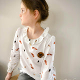 Schnittmuster Bluse Felin Gr. 86-140 - Sewando