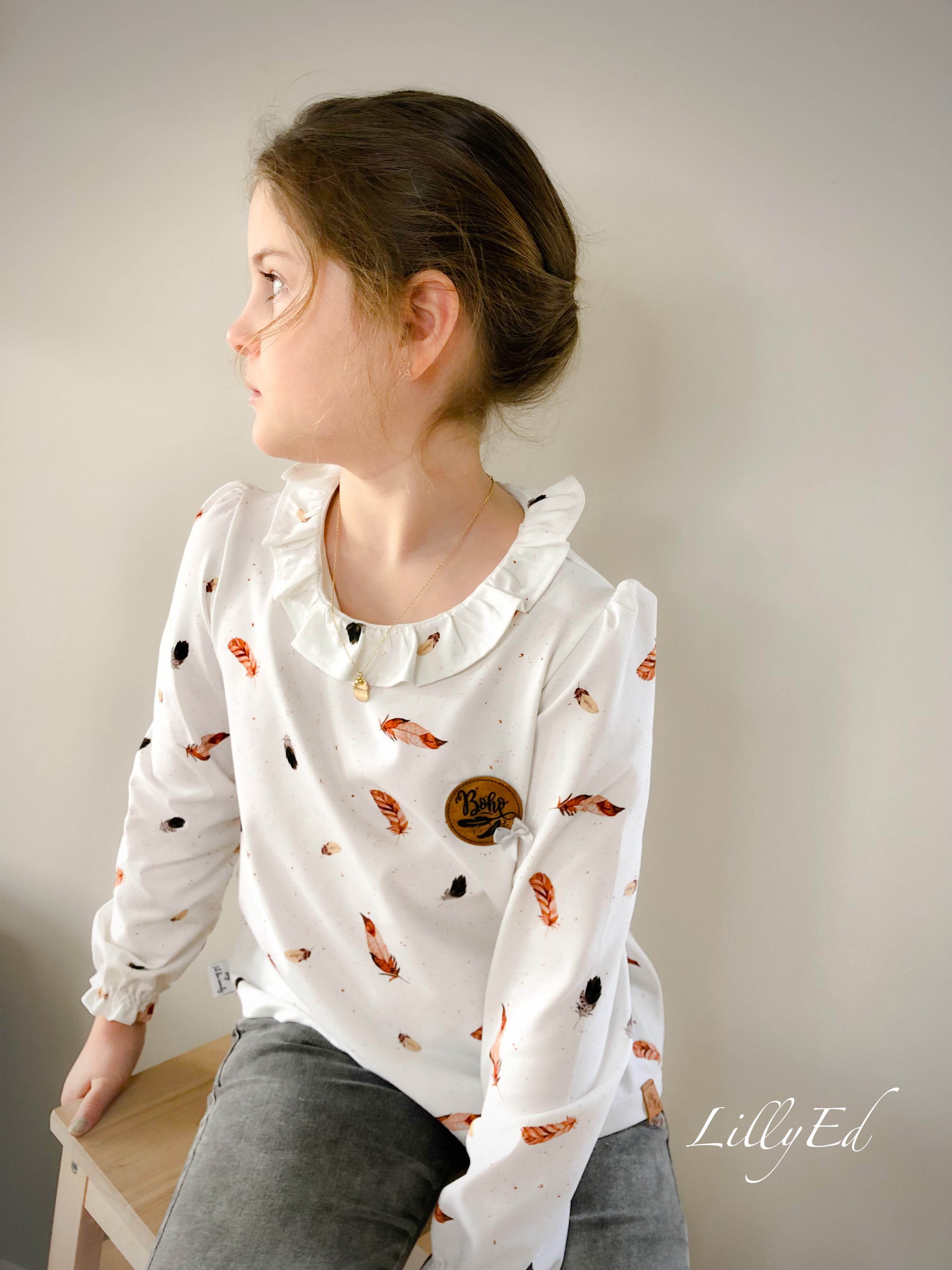 Schnittmuster Bluse Felin Gr. 86-140 - Sewando
