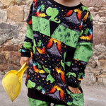 Schnittmuster Hoodie Mighty Kriss Kross Gr.74 - 122 - Sewando