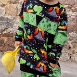 Schnittmuster Hoodie Mighty Kriss Kross Gr.74 - 122 - Sewando